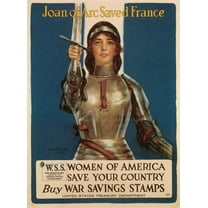 Joan Of Arc - CANVAS OR FINE PRINT WALL ART