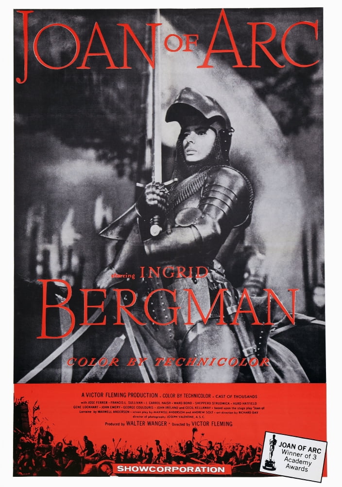 Joan Of Arc U Canvas Art -  (11 x 17)
