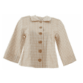 thumbnail image 1 of Joan Rivers 3/4 Slv Gingham Jacket Women's A276965, 1 of 2
