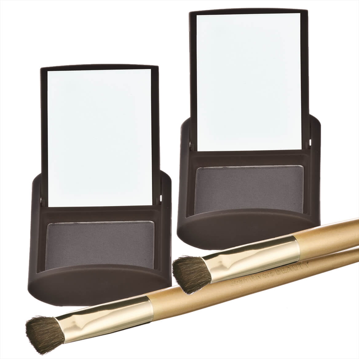 Joan Rivers Great Hair Day FillIn Powder Salt & Pepper 2Pack