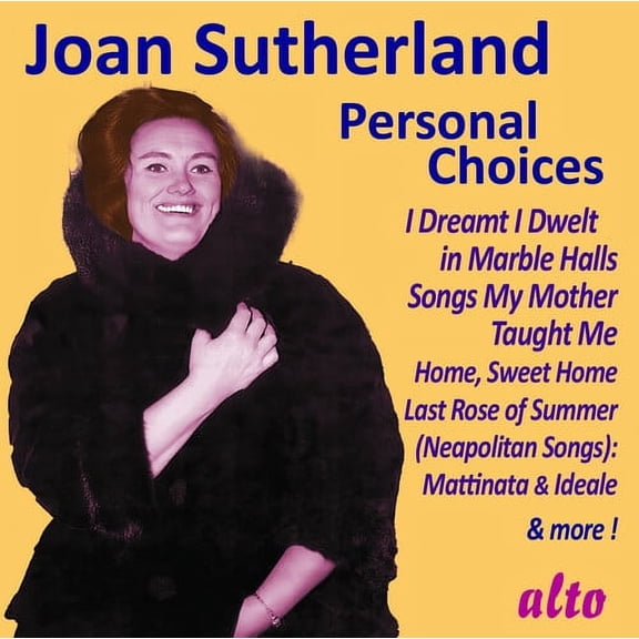 Joan Sutherland - Joan Sutherland-Personal Choice - Music & Performance - CD