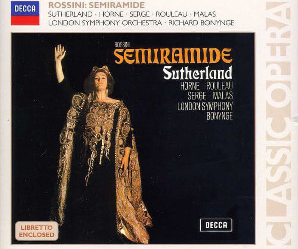 Joan Sutherland - Semiramide - Classical - CD