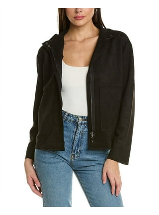 Joan vass faux leather coat shop