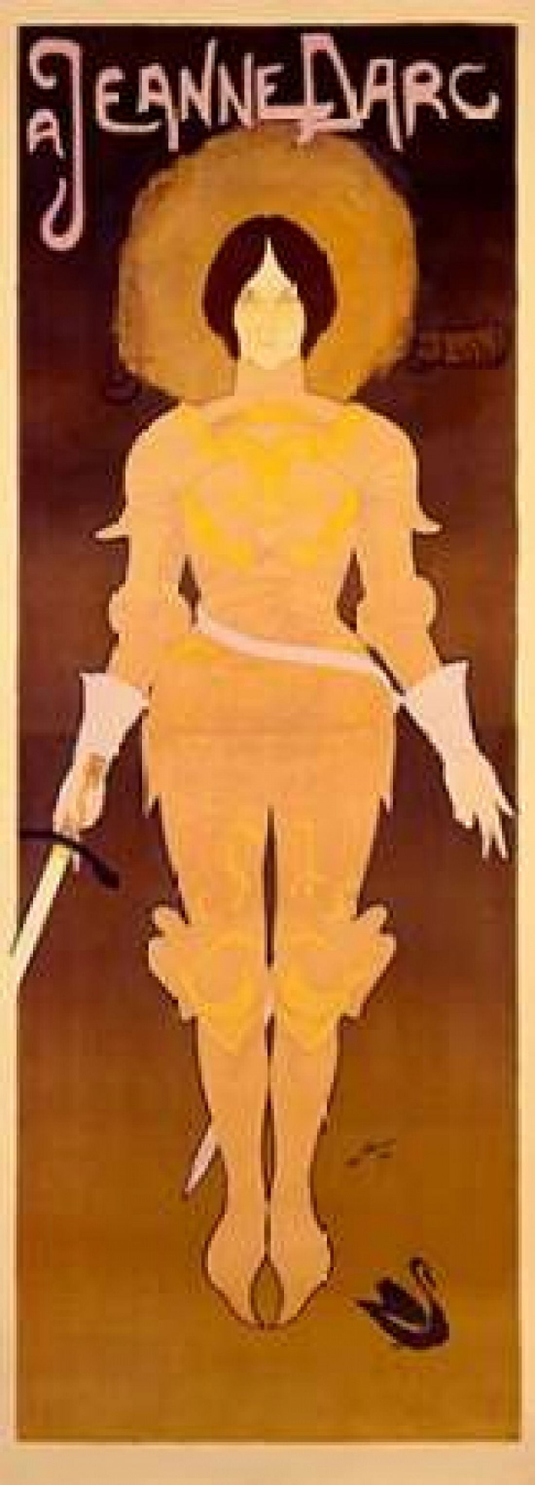 Joan dArc Canvas Art - Georges De Feure (24 x 48)