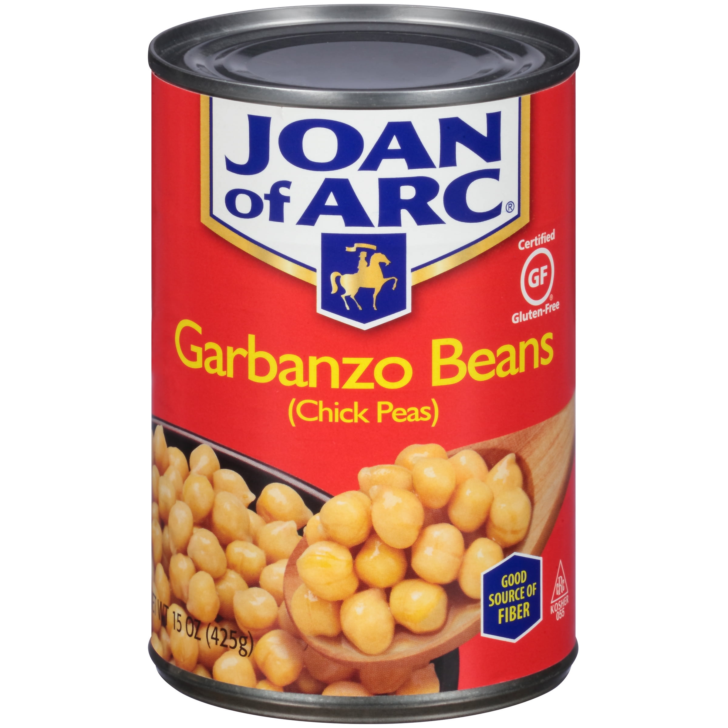 Joan of Arc Garbanzo Beans Chick Peas, 15 oz, Can
