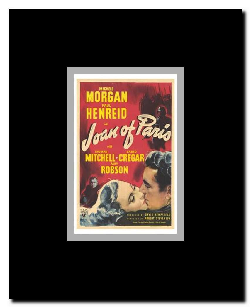Joan of Paris Framed Movie Poster