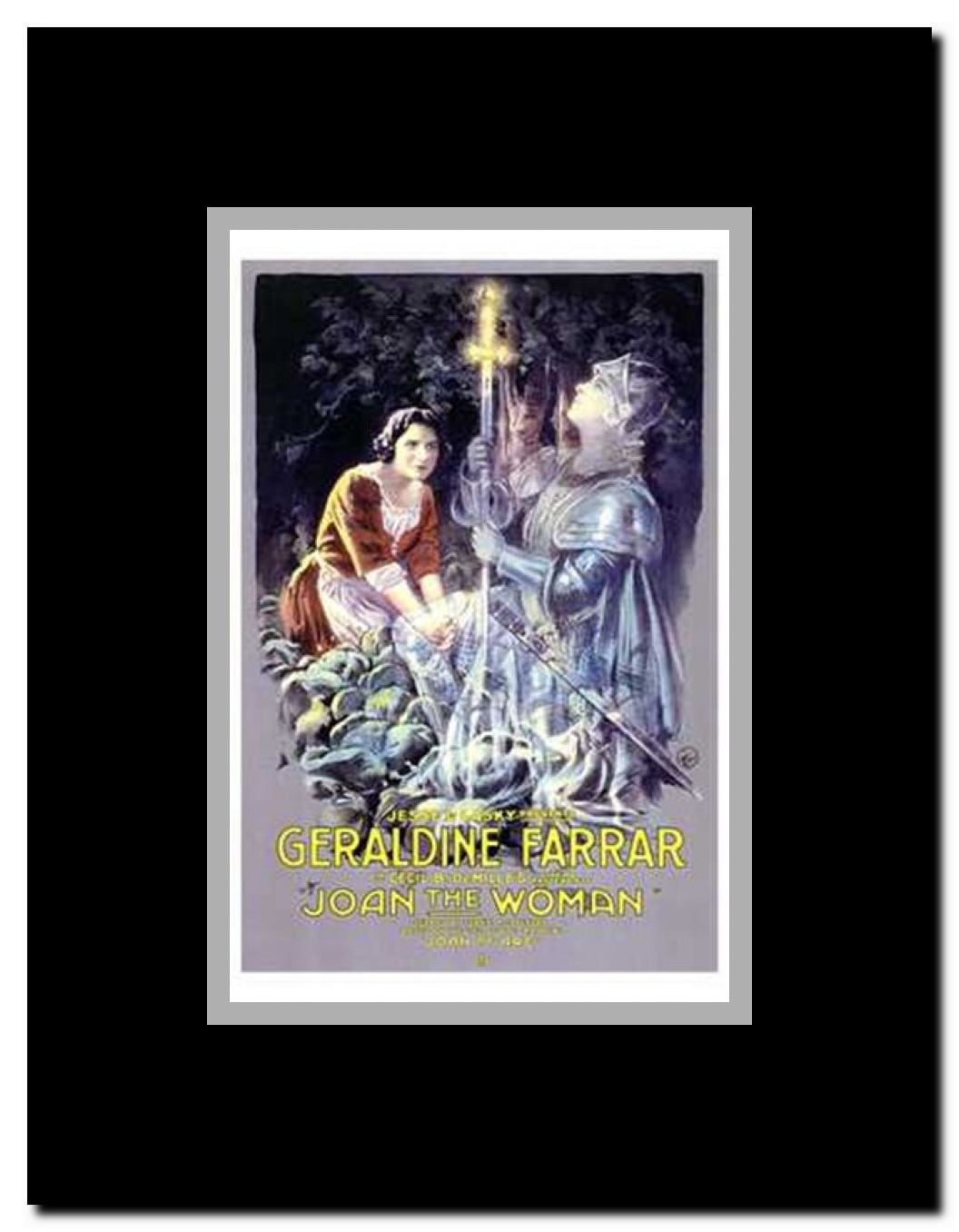 Joan the Woman Framed Movie Poster