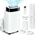 thumbnail image 1 of JoanKaren 10000 BTU Portable Air Conditioner w/ DIY Window Kit,Cools Room up to 450 Sq. ft,3-in-1 AC Unit with Cooling,Dehumidifier,Fan,Smart Floor Standing AC, 1 of 11