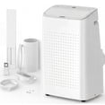 thumbnail image 1 of JoanKaren 14000 BTU Portable Air Conditioner Cools Room up to 750 Sq. ft,3-in-1 AC Unit with Cooling,Dehumidifier & Fan,DIY Window Kit, 1 of 9