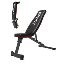 JoanKaren 5 Levels Adjustable Weight Bench,Foldable Workout Bench Olympic Weight Bench for Home Gym Full Body Strength Training,Supports Up to 660 lbs