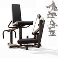 thumbnail image 1 of JoanKaren 6-in-1 Leg Extension and Curl Machine,700LB Adjustable Leg Curl Machine with Exercise Bench,Leg Workout Equipment Compatible with Cable System Fit 1'' & 2'' Plates,Black, 1 of 9
