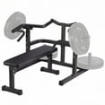 thumbnail image 1 of JoanKaren Chest Press Machine with Independent Converging Arms&Adjustable Flat Incline,Weight Bench Press Rack for Home Gym,Black, 1 of 8