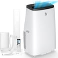 thumbnail image 1 of JoanKaren Portable Air Conditioner 14000 BTU Cools Room up to 750 Sq. ft,3-in-1 Energy-Saving Smart Floor Standing AC Unit with Cooling,Dehumidifier & Fan,DIY Window Kit, 1 of 9