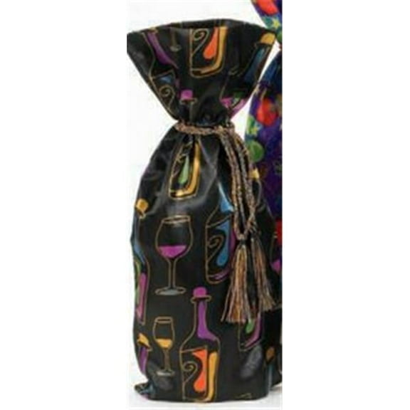 Joann Marie Designs IBT6X15BOT Printed Wine Bag - Bottles Pack of 12