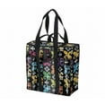 thumbnail image 1 of Joann Marie Designs P2ICBFDL Poly Insulated Cooler - Black Fleur De Lis Pack of 3, 1 of 1