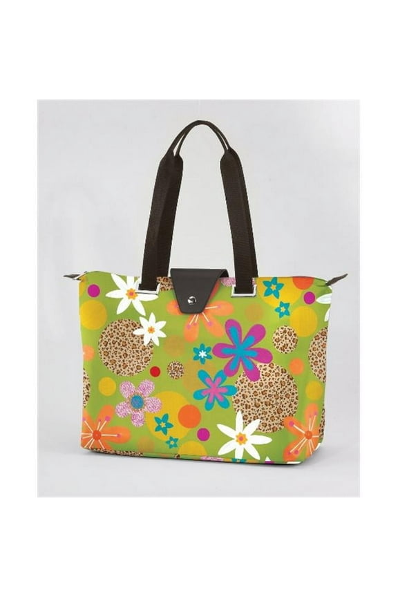 Joann Marrie Designs HAMGLF Hampton Bag - Green Leopard Floral- Pack of 2