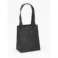 thumbnail image 1 of Joann Marrie Designs NLB2BL Large Lunch Bag - Black- Pack of 2, 1 of 1