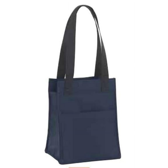 Joann Marrie Designs NLB2NA Large Lunch Bag - Navy- Pack of 2