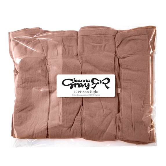 Joanna Gray Womens Knee Highs (10 Pairs)