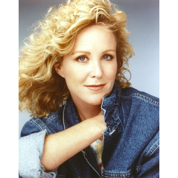 Joanna Kerns wearing a Denim Jacket in a Close Up Portrait Photo Print (8 x 10)
