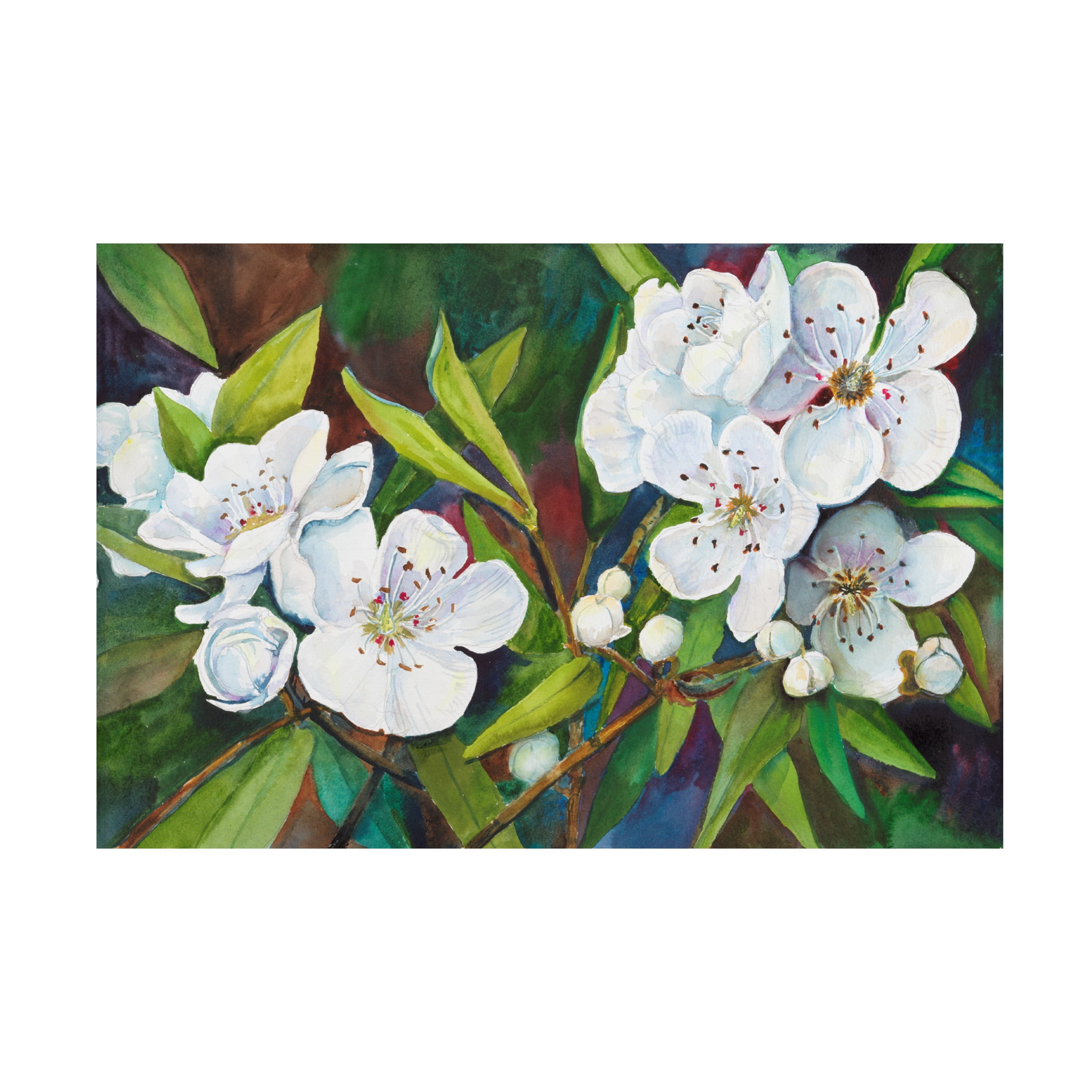 Joanne Porter 'Lavender and Lace' Canvas Art