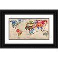 thumbnail image 1 of Joannoo 32x18 Black Ornate Wood Framed with Double Matting Museum Art Print Titled - Bon Voyage, 1 of 4