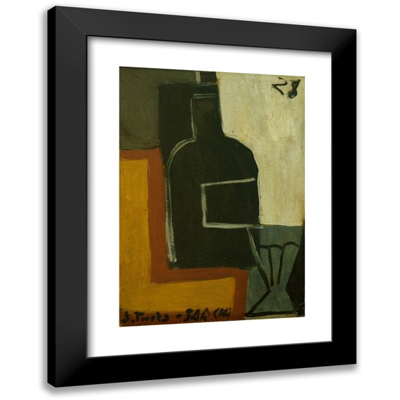 Joaquín Torres-García 11x14 Black Modern Framed Museum Art Print Titled - Painting (1928)