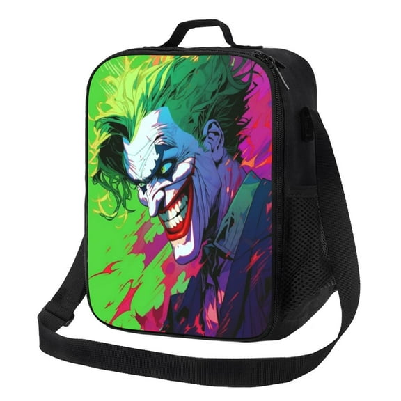 Joaquin Phoenix Joker Lunch Bag Lunch Box Lightweight Durable Lunch Tote Bag Portable Reusable Lunch Box Tote For Work Sport Picnic Camping