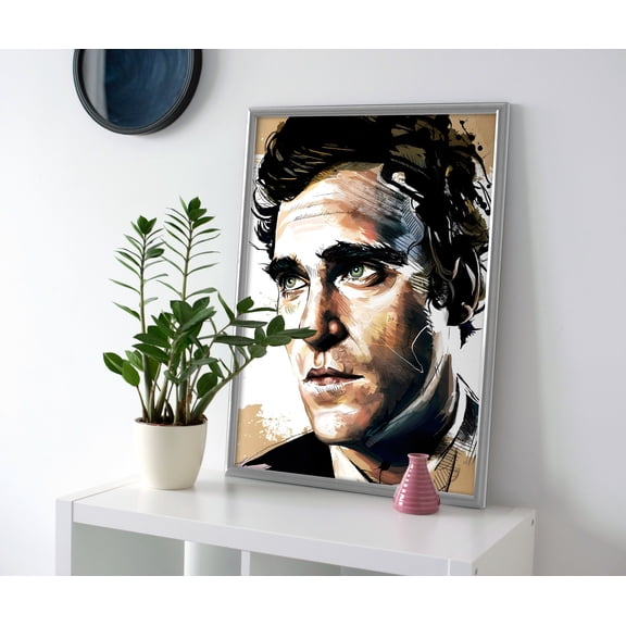 Joaquin Phoenix Poster or Wrapped Canvas