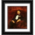 thumbnail image 1 of Joaquin Sorolla 2x Matted 20x24 Black Ornate Framed Art Print 'Retrato del abogado Don Silverio de la Torre y Eguia', 1 of 2
