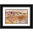 thumbnail image 1 of Joaquin Sorolla 2x Matted 24x20 Black Ornate Framed Art Print 'Roads of Alijales, Toledo', 1 of 2