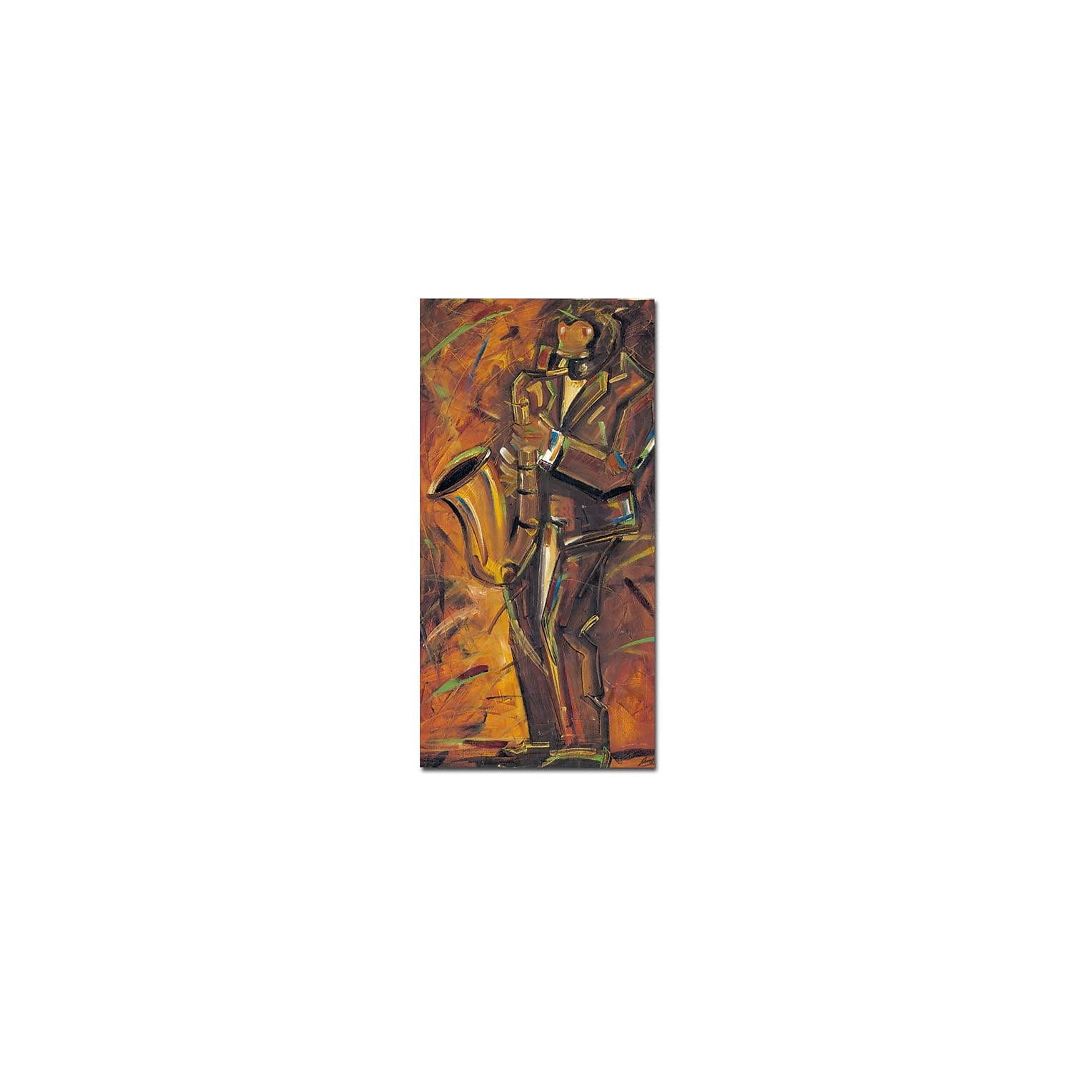 Joarez 'Jazz II' Canvas Art
