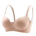 thumbnail image 1 of Purcolt Push Up Bra for Women No Underwire Full Coverage Seamless Wireless Supportive Bras Comfortable Lightly Lined Bralettes Everyday T-Shirt Bralettes, 1 of 7