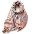 thumbnail image 1 of Joau Winter Scarf for Women Plaid Blanket Scarf Thick Soft Warm Large Scarves Chunky Oversized Scarfs Long Tassel Shawl Wraps for Women Gifts for Ladies, 1 of 3