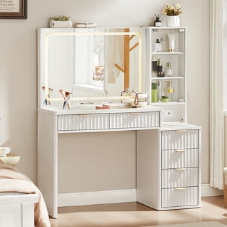 6 drawer beige dresser Penny Six Drawer White Ash Dresser in Buff Cream main image 1