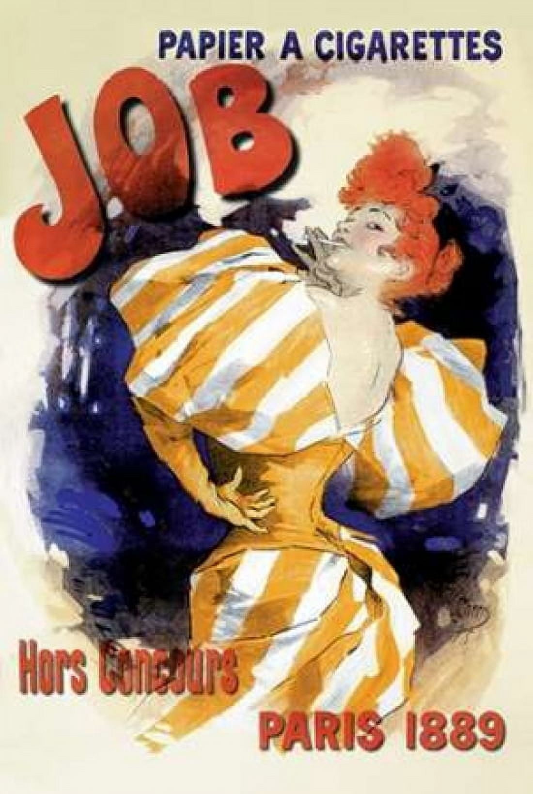 Job 1889 Canvas Art - Jules Cheret (12 x 18)