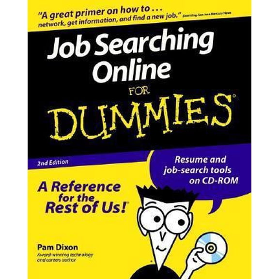 Pre-Owned Job Searching Online for Dummies by Dixon, Pam (Paperback) English
