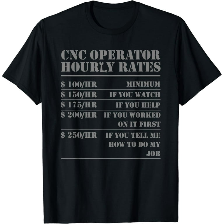 Machinist Funny Job Description Distressed T-Shirt Machinist Funny Job Description Distressed T-Shirt
