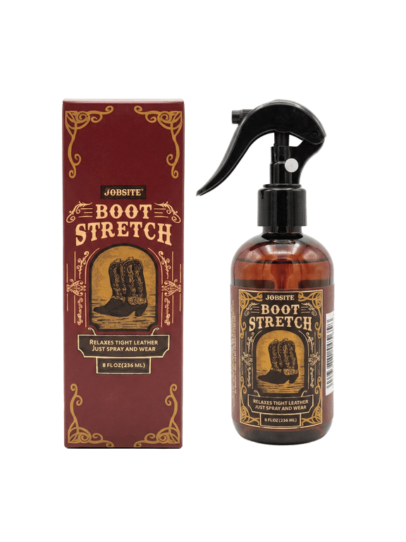 Boot Stretcher Spray - Shoe Stretch Spray & Leather Softener For Cowboy Boots & Fashion Shoes - 8.5 oz