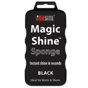 JobSite Instant Express Leather Boot & Shoe Shine Sponge - Black
