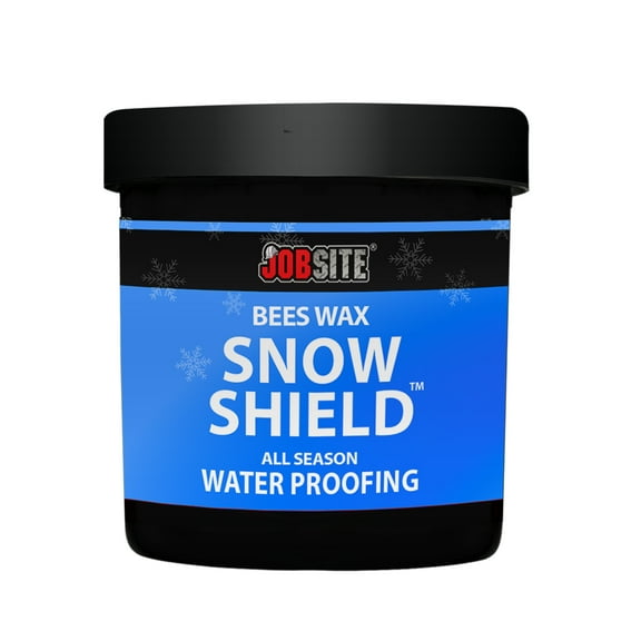 JobSite Snow Shield Waterproof Beeswax - Original Formula - Leather Protector - 6 oz