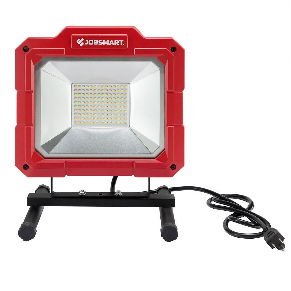 JobSmart 10,000 Lumen AC LED Work Light with Aluminum Base and Corded