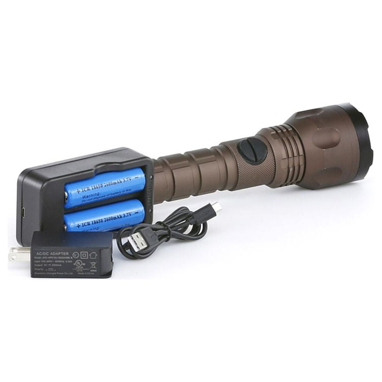 JobSmart 1800 Lumen Rechargeable Flashlight, 10001DR2