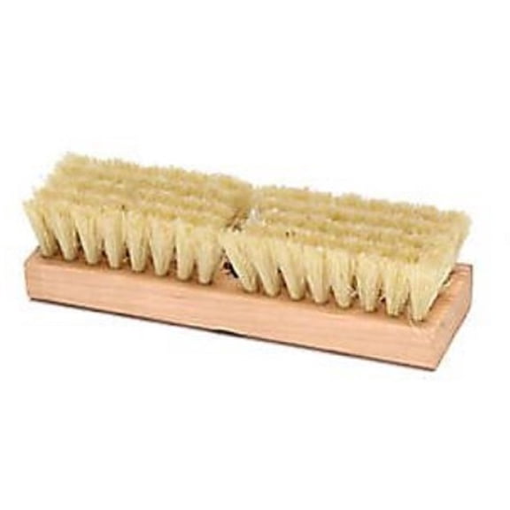 JobSmart 2300 Deck and Acid-Resistant Scrub Brush, Hard Bristle Tampico - 8 in.