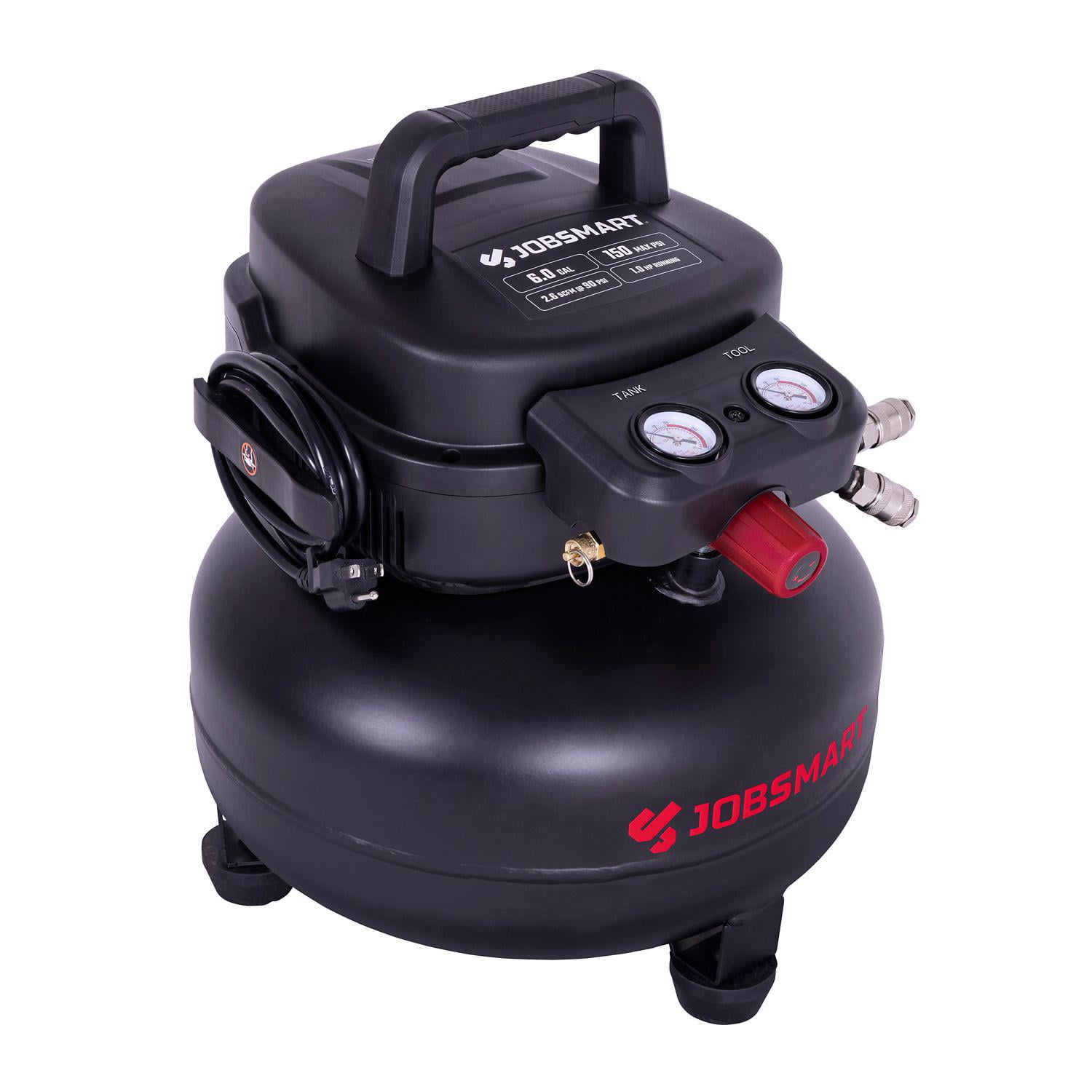 JobSmart 6 gal. 150 Max PSI Pancake Air Compressor
