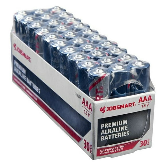 JobSmart AAA Premium Alkaline Batteries 1.5V, Pack of 36