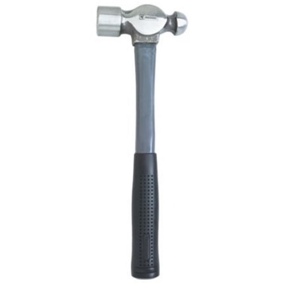 JobSmart JS23001 Fiberglass Handle Ball Peen Hammer 32 oz 12.25 Inch