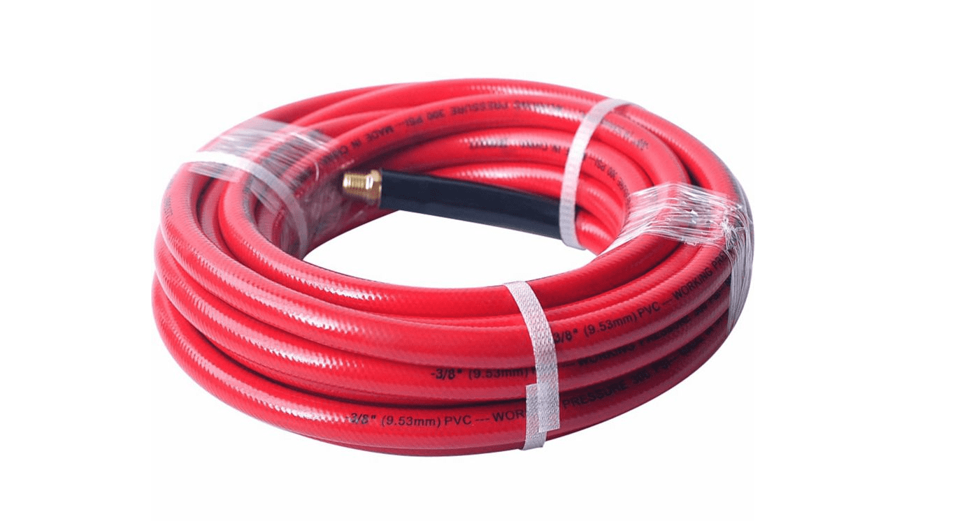 JobSmart RD PVC Air Hose, 3/8 in. dia. x 25 ft. L