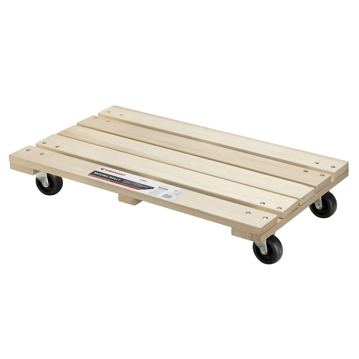 JobSmart Solid Wood Dolly