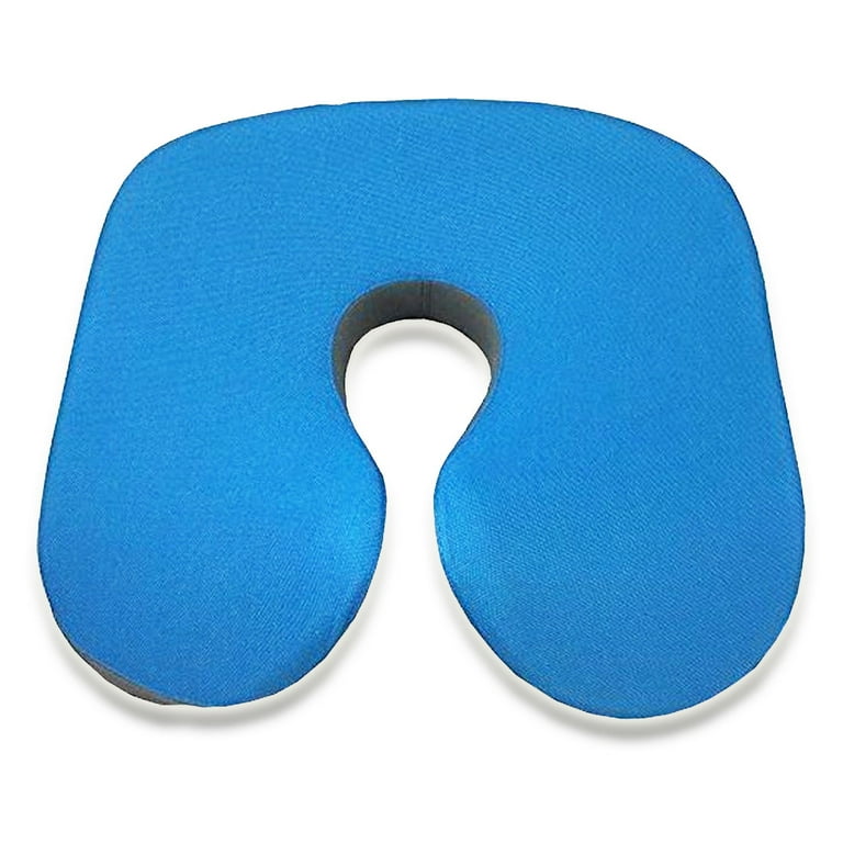 Jobar North American Posture Seat Cushion for Tailbone & Prolonged Sitting  Relief - Blue